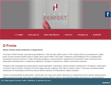 Tablet Screenshot of biuroperfekt.pl